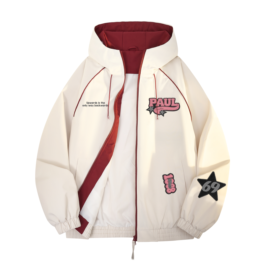 PAUL COSTELLOE Jackets Unisex Hooded Moderate Workwear
