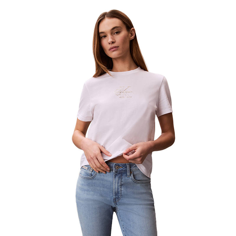 Calvin Klein T Shirts Women's Crew Neck Moderate
