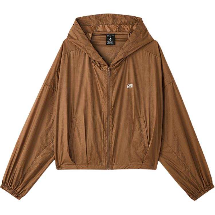 Skechers Jackets Women's Feather Chestnut/04PB Hooded Moderate Other