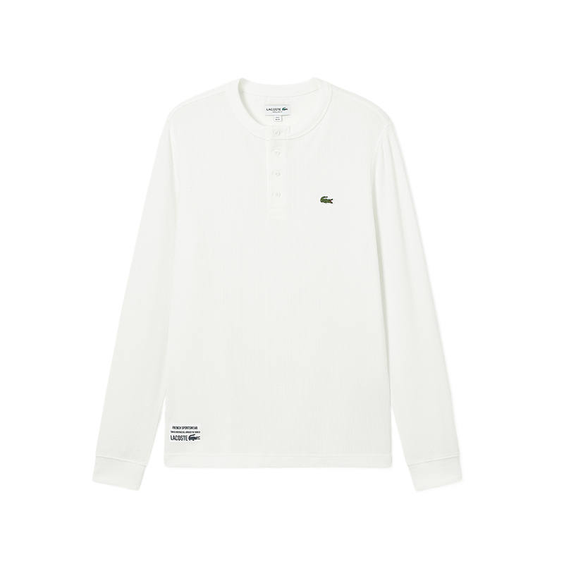 LACOSTE LACOSTE T Shirts Men's Henry Collar Moderate