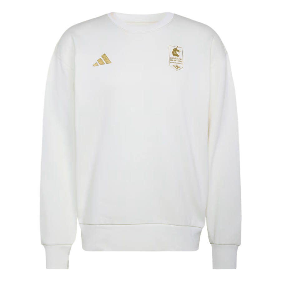 Adidas Adidas Sweatshirts Men's Ecru Crew Neck Moderate