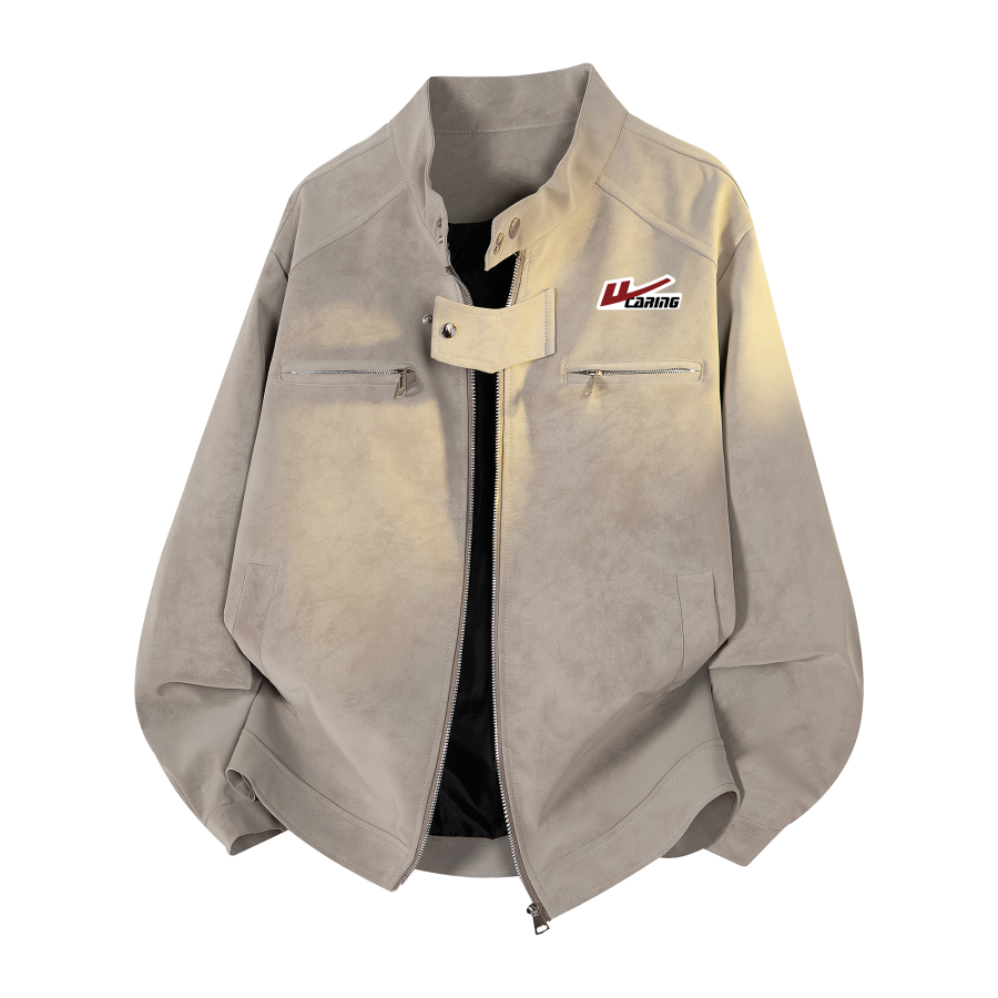 WARRIOR WARRIOR Jackets Unisex Stand Collar Moderate Pilot