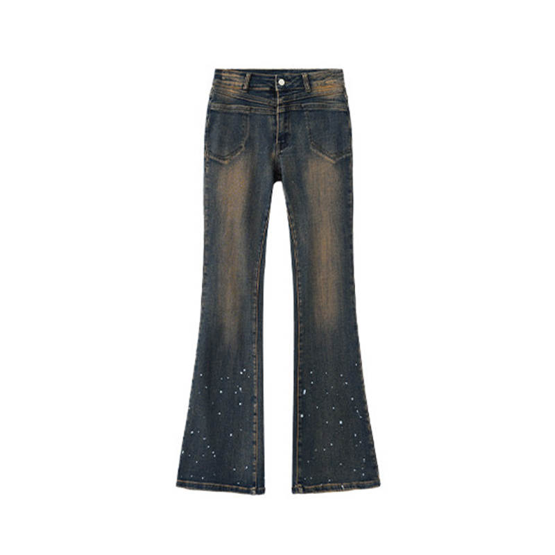 Sugarfunk Sugarfunk Jeans Women's Vintage Blue Moderate Flared Pants