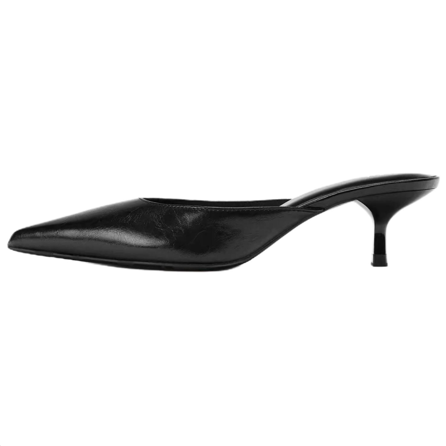 ZARA New Year No Special Function Abrasion Resistant Closed Toe Slippers Women's Black