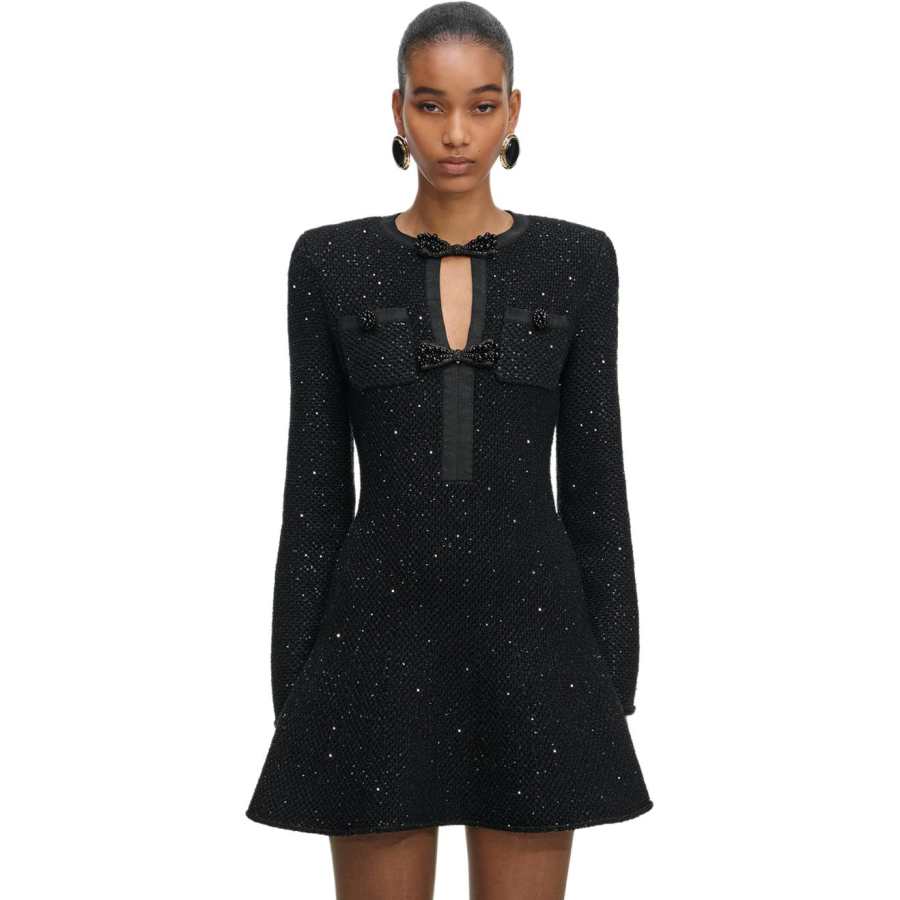 Self-portrait Self portrait Long Sleeved Dress Women's