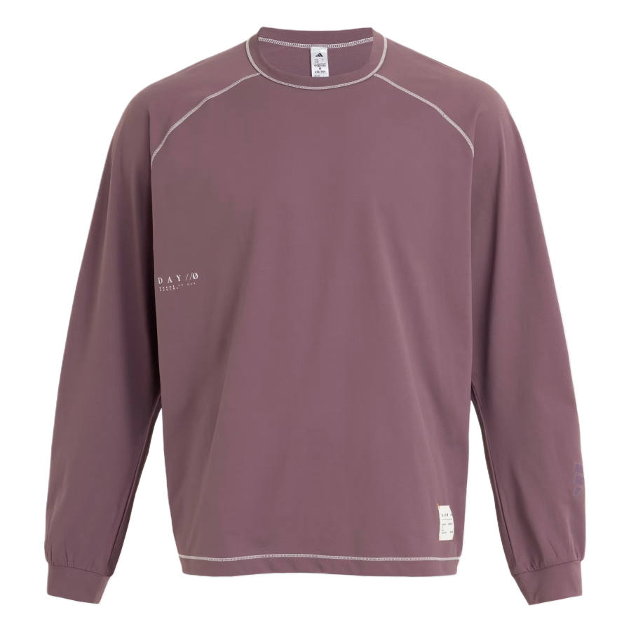 Adidas Adidas T Shirts Men's Dark Shadow Fig Crew Neck Moderate