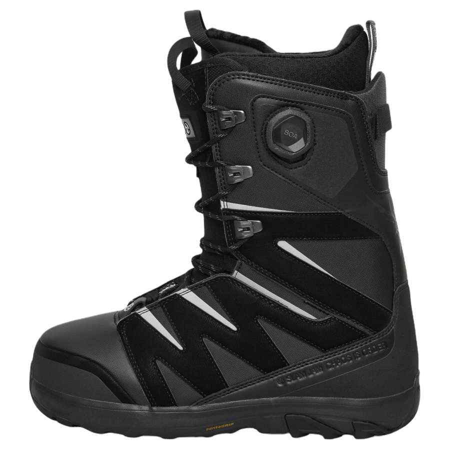 SALOMON x Slam Jam X APPROACH LACE SJ Crew Snow Boots Men's Black