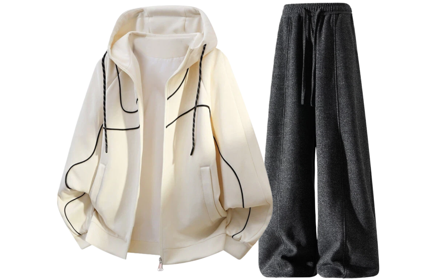 GWAF GWAF Sweatshirt Sets Unisex Hooded Thickened