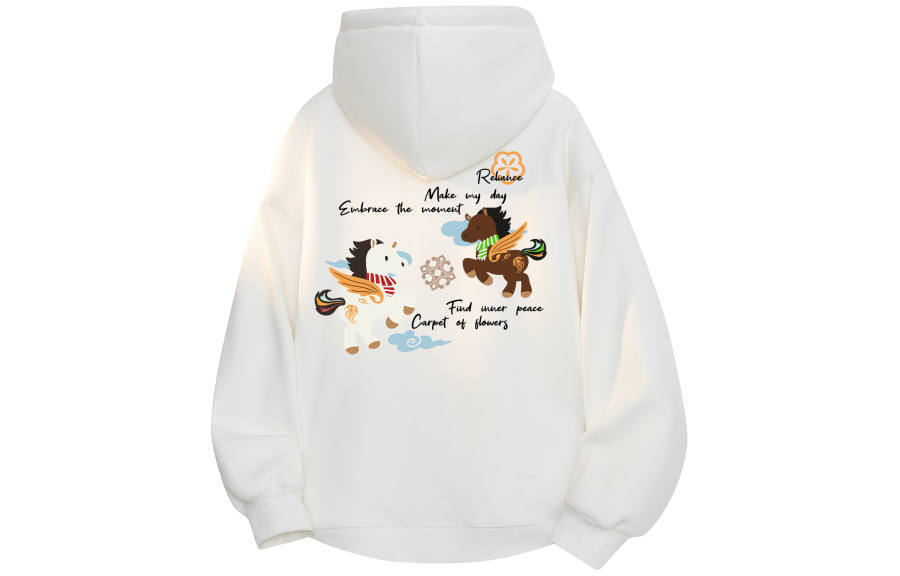 BALENO Sweatshirts Unisex Hooded Thickened Cardigan