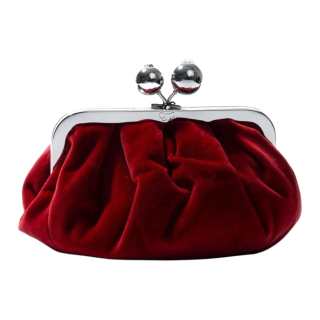 WEEKEND MaxMara Cotton Clutch Women's Red