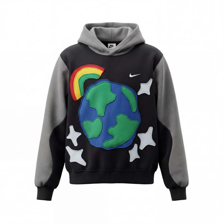 Nike Nike Club Sweatshirts Unisex Black Hooded Moderate Regular