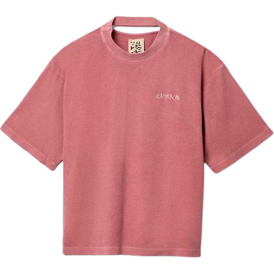 Camperlab logo-embroidered cotton T-shirt