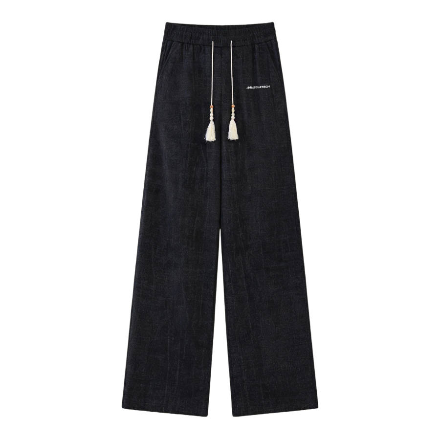 MUSCLETECH Casual Pants Unisex Moderate Straight Fit Pants
