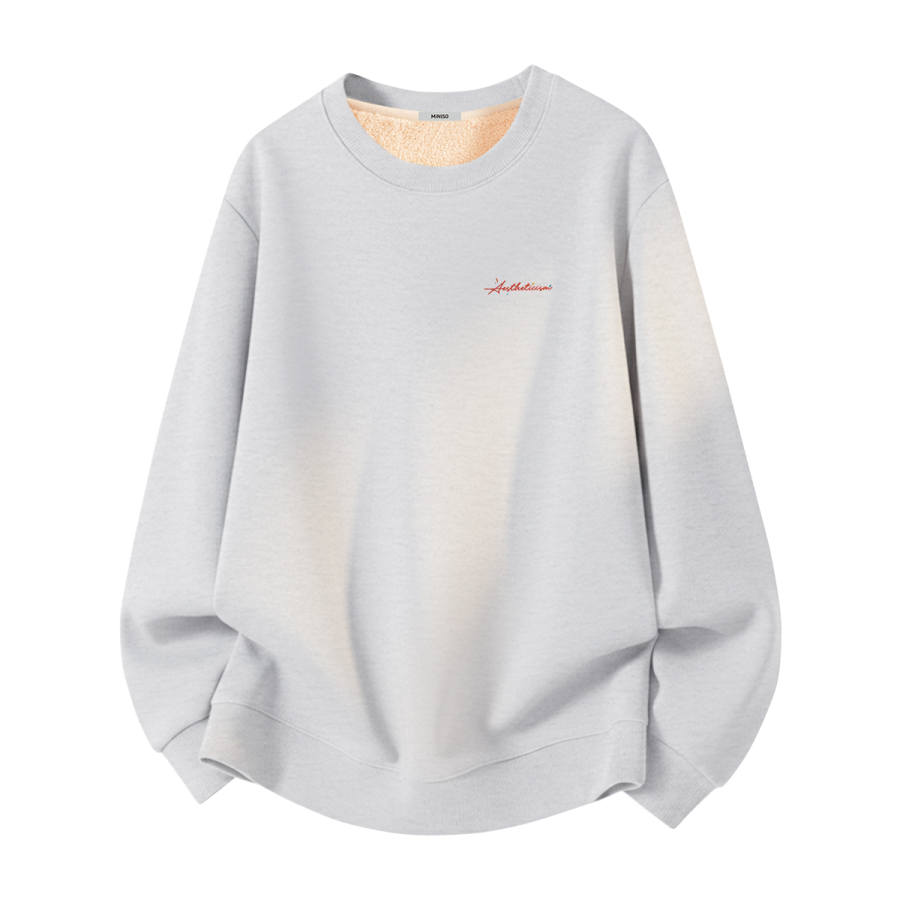 MINISO MINISO Sweatshirts Women's Crew Neck Thickened Regular