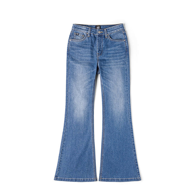 Lee Lee Jeans Women's Medium Light Blue Thin Flared Pants