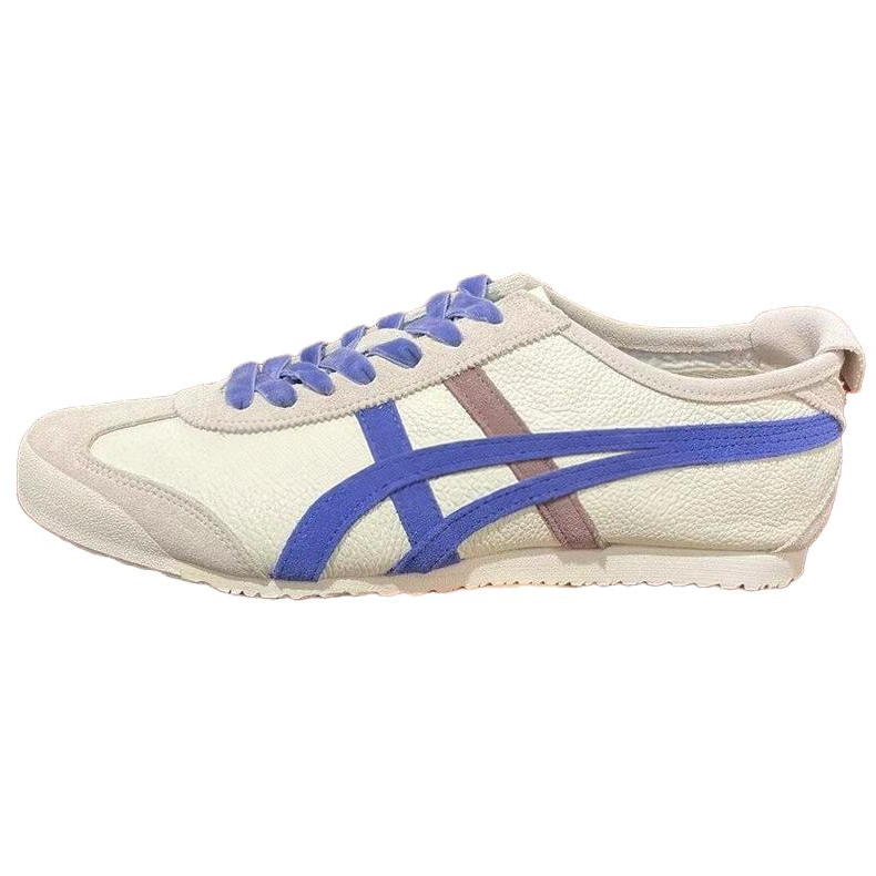 Onitsuka Tiger MEXICO 66 Abrasion Resistant, Breathable, And Balanced Lightweight Low top Casual Shoes Unisex White