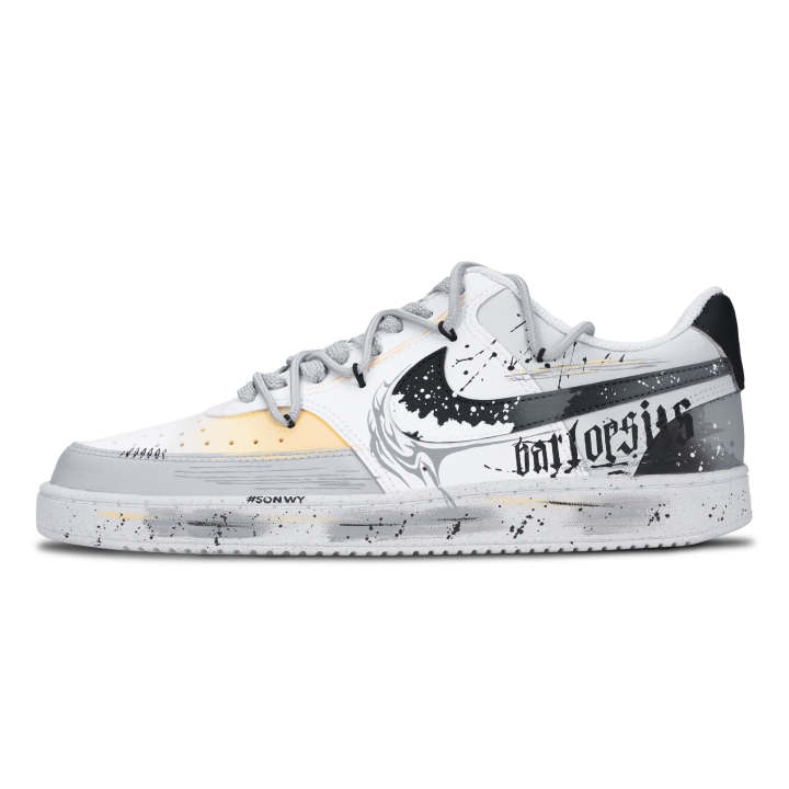 Nike Nike Court Vision 1 Snow Mountains Abrasion Resistant Slip Resistant Abrasion Resistant Slip Resistant Low top
