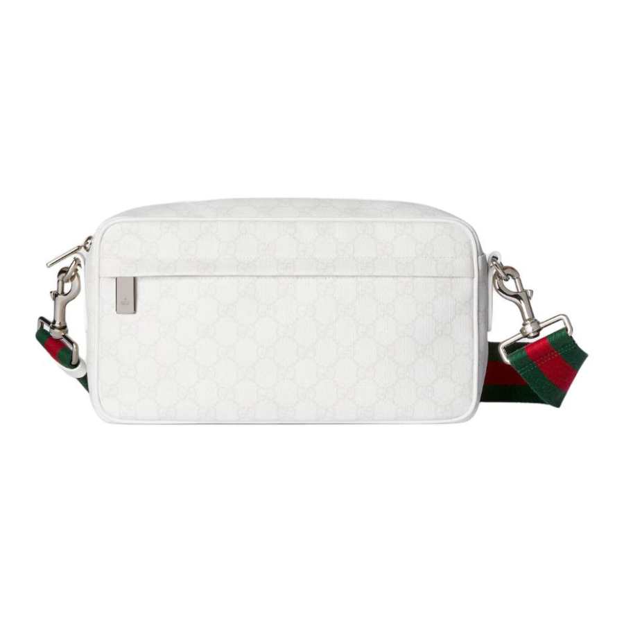 GUCCI Leather Crossbody Bags Medium Men's White