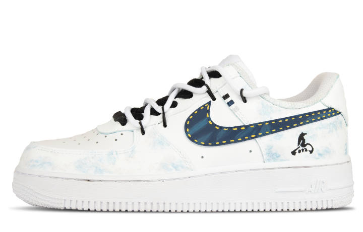 Nike Nike Leather Classic Vintage Slip Resistant Low top Stylish Skateboard Shoes White Unisex