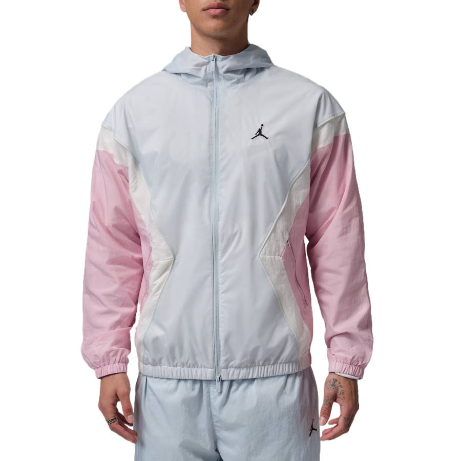 Jordan Jordan Jackets Men's Halo/Ice Carmine/Jade Halo/Black Hooded Non Detachable Moderate Other