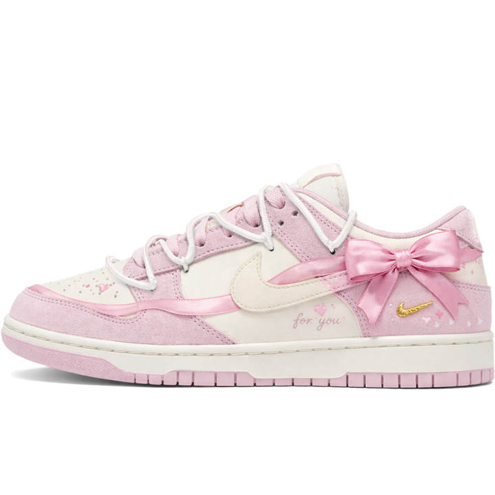 Nike Nike Dunk Low Van Gogh Genesis, Pink Blossom Comfortable And Lightweight Low top Skateboard Shoes Women's Pink