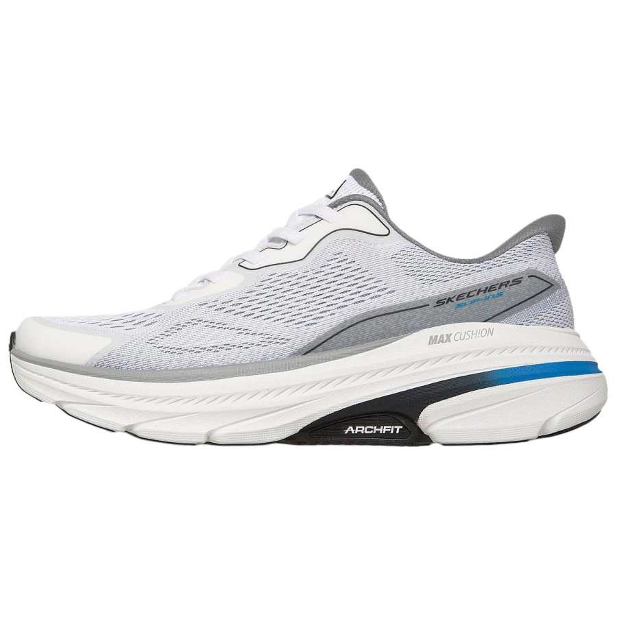 Skechers MC ARCH FIT 2.0 Cushioning Slip Resistant Abrasion Resistant Support Running Shoes Men's White Gray