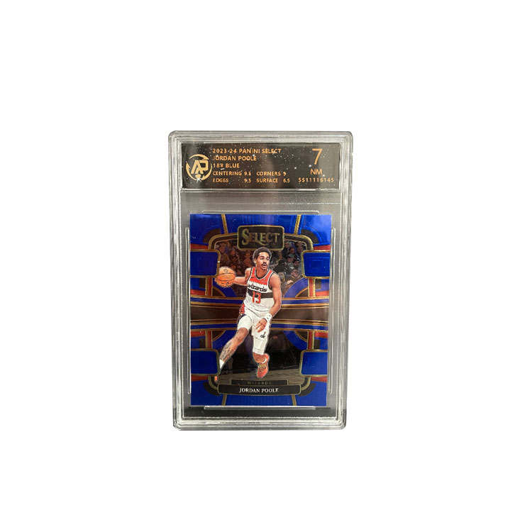 PANINI PANINI Jordan Poole, Grade 1 Blue Teca Graded Cards 1 Pc