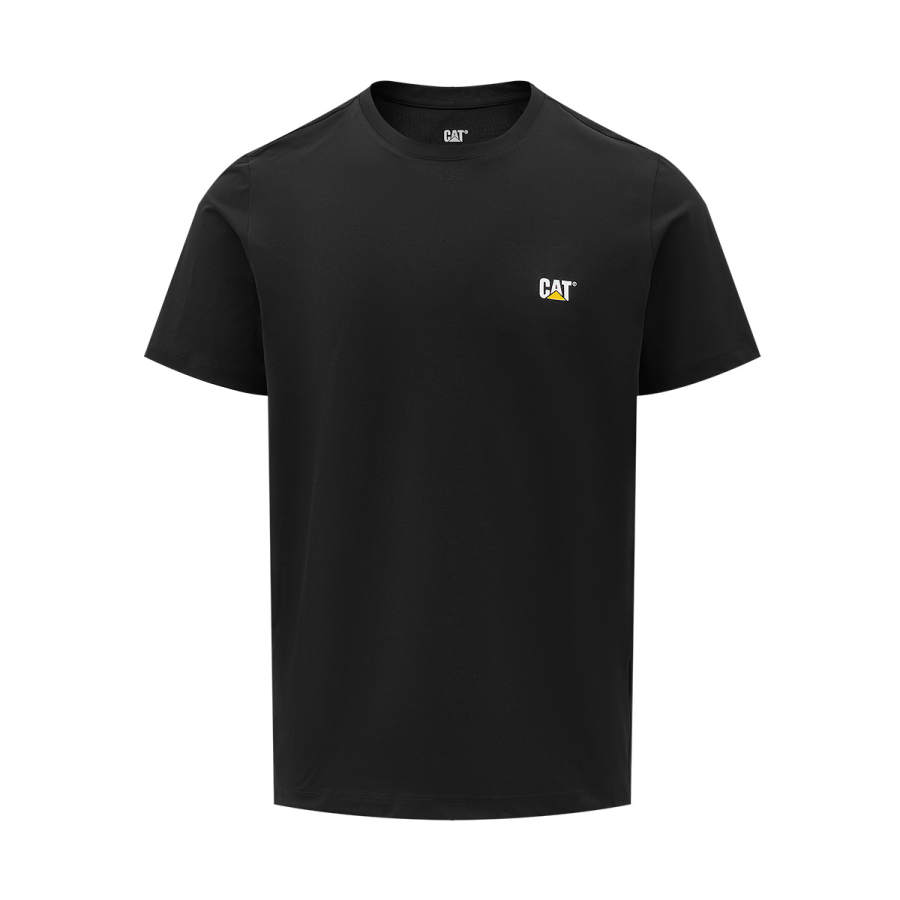 CAT CAT T Shirts Men's Crew Neck Thin Straight Fit