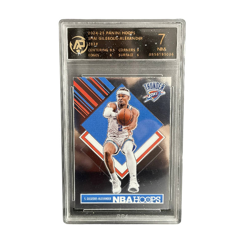 PANINI PANINI Alexander SGA HOOPS Mirror Lens Special Edition Graded Cards 1 Pc