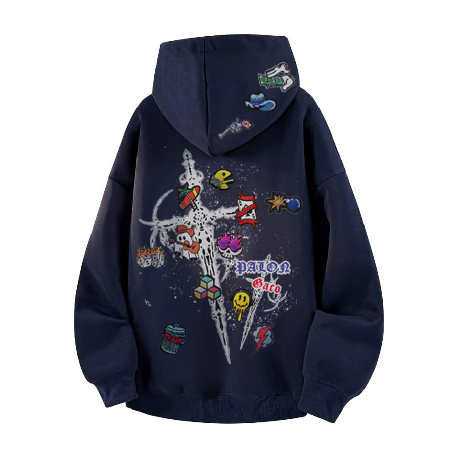 PAL ONGACO Sweatshirts Unisex Hooded Moderate Heavyweight