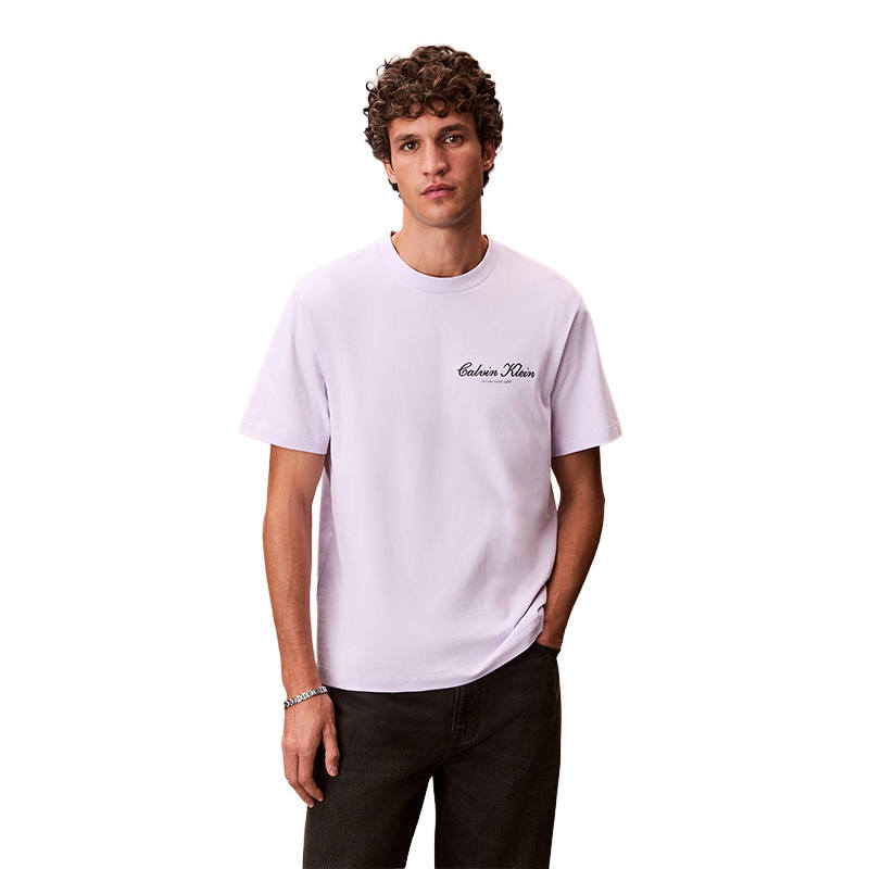 Calvin Klein T Shirts Unisex Crew Neck