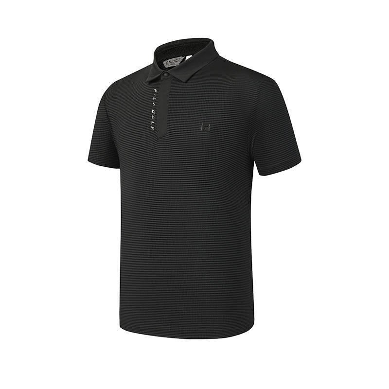 FILA Golf Polo Shirt Men's Pitch Black