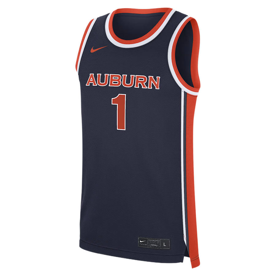 Nike Nike Auburn Replica Men's Nike College Basketball Jersey