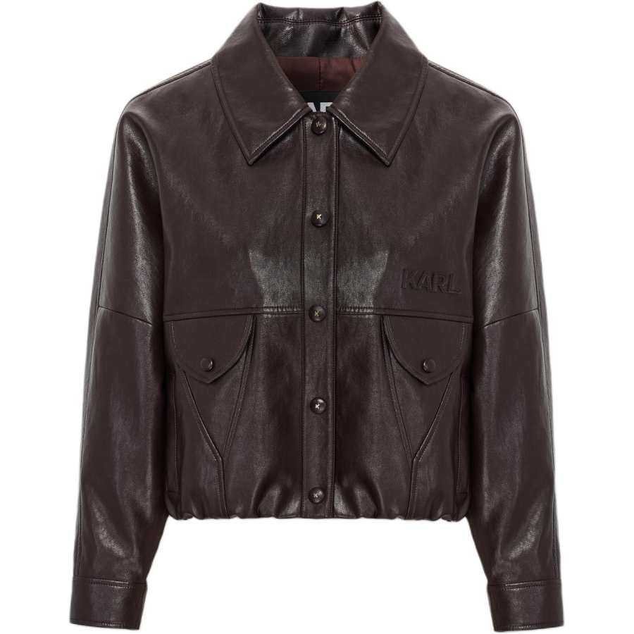 KARL LAGERFELD / Karl Lagerfeld Jeans Leather Jacket Women's
