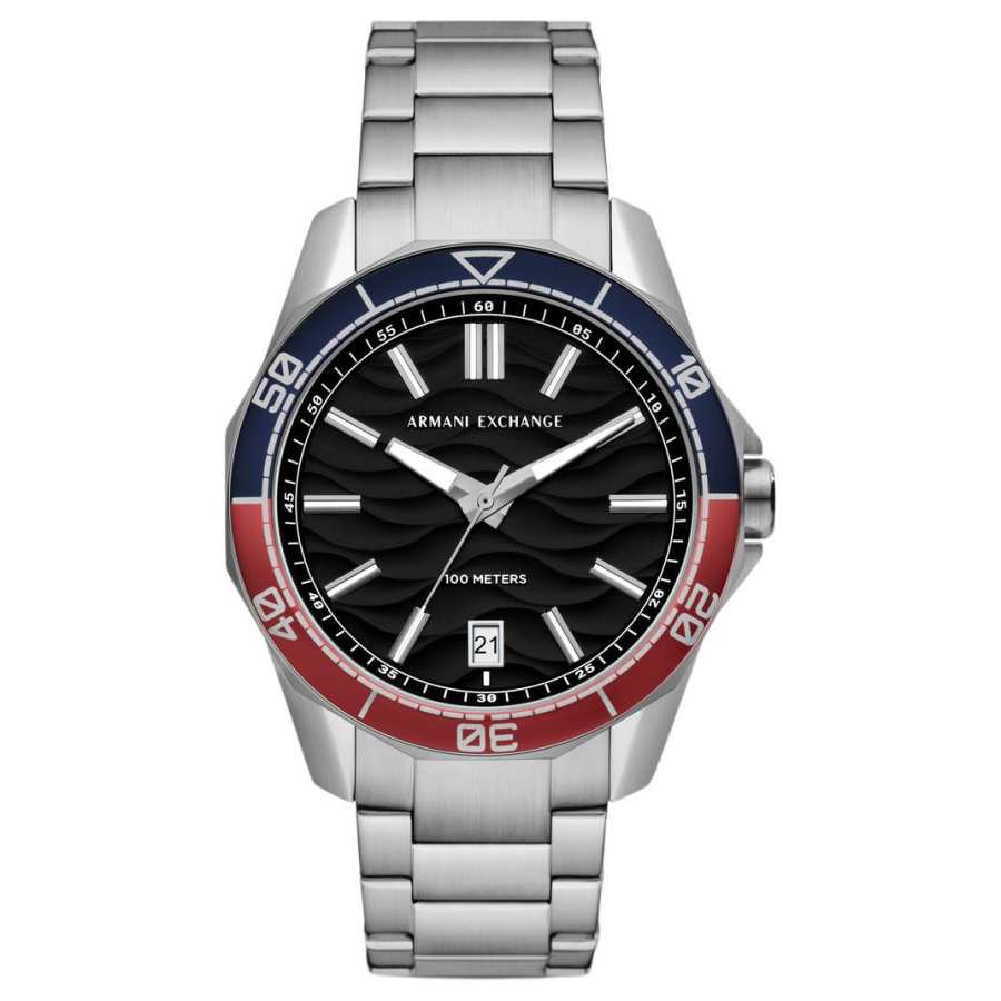 ARMANI EXCHANGE ARMANI EXCHANGEAE Wrist Watches Quartz Movement Black Dial Men's Watches