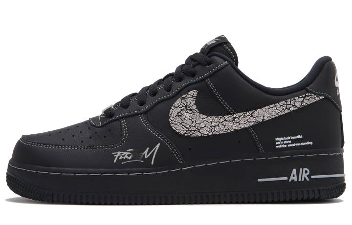 Nike Nike Air Force 1 Pilot A Low top Skateboard Shoes Unisex Black
