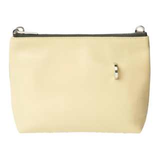 RICK OWENS RICK OWENS/RO Leather Crossbody Bag, Shoulder Bag Small Women's Vanilla