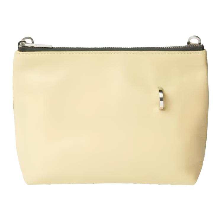 RICK OWENS RICK OWENS/RO Leather Crossbody Bag, Shoulder Bag Small Women's Vanilla