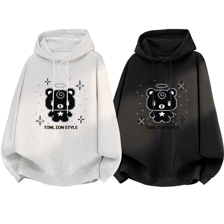 Tonlion Couple Sets Unisex Hooded Moderate Other