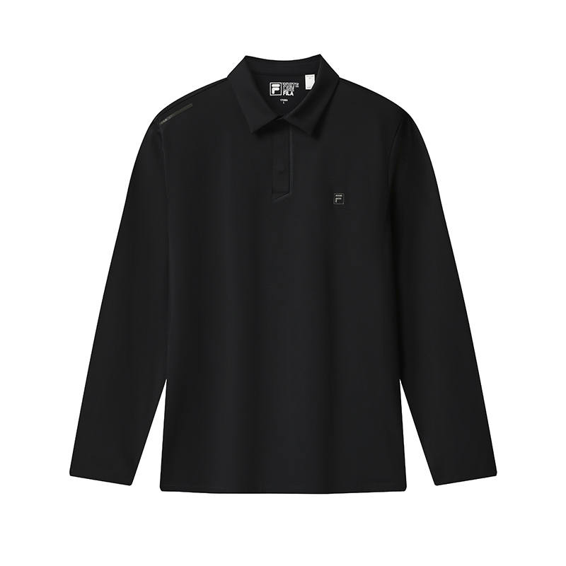 FILA WHITE Polo Shirt Men's Legend Blue
