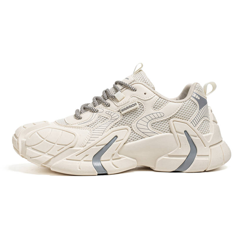 WARRIOR Warrior Coverage Rebound Balance Lightweight Coverage Rebound Balance Lightweight Low top Casual Shoes Men's Beige