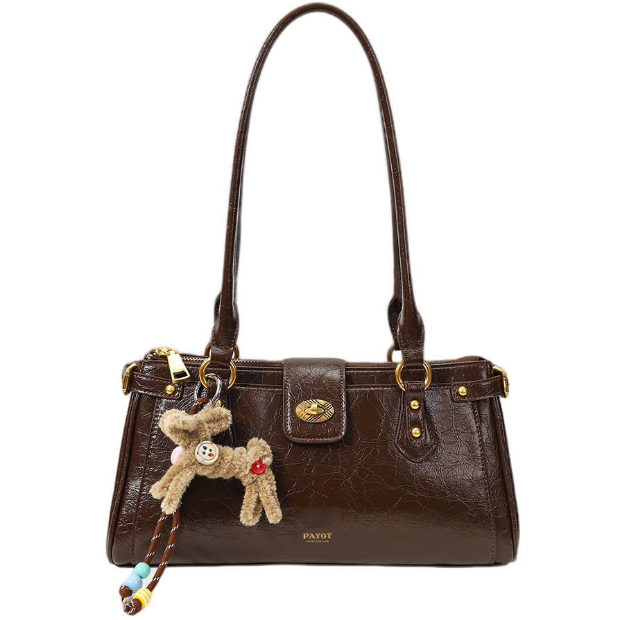 PAYOT Synthetic Leather Prague Autumn Shoulder Bag Regular Women's Multicolor
