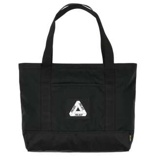 PALACE Recycled Nylon Tote Bag, Shopping Bag, Shoulder Bag, Handbag Unisex Black