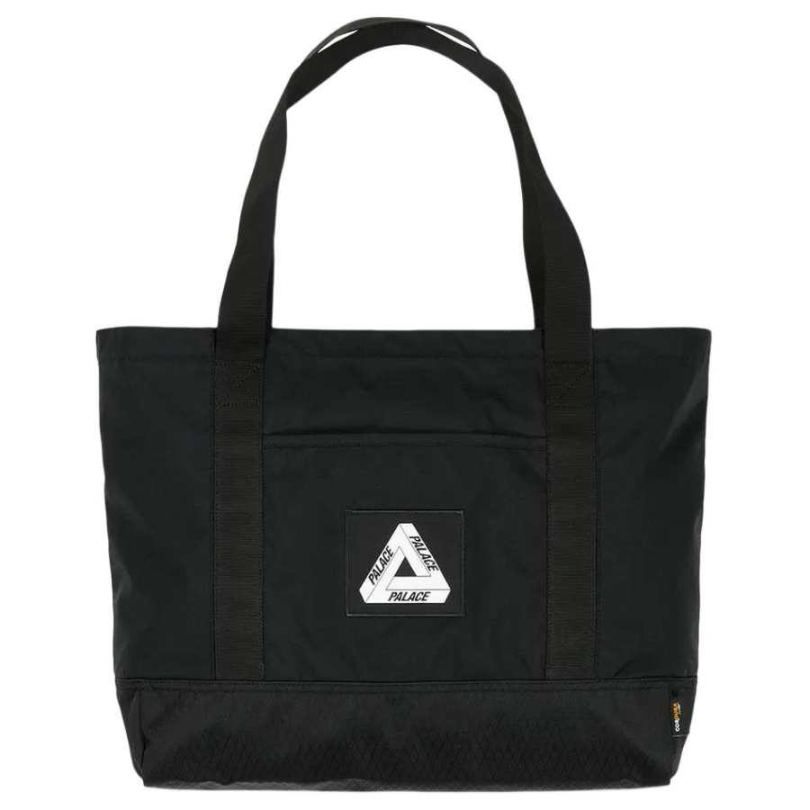 PALACE Recycled Nylon Tote Bag, Shopping Bag, Shoulder Bag, Handbag Unisex Black