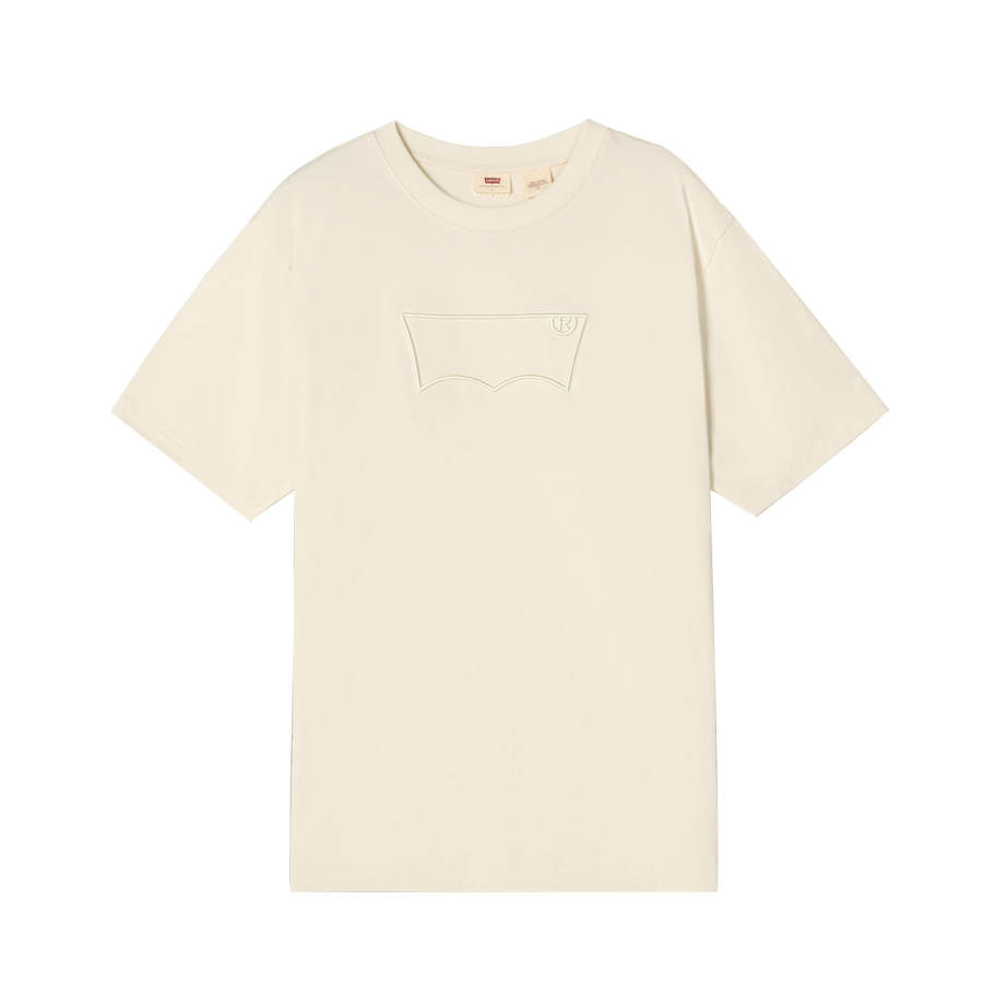 Levis Levis T Shirts Unisex Ecru Crew Neck