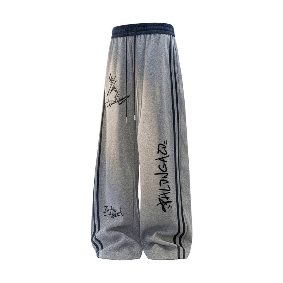 PAL ONGACO Casual Pants Unisex Moderate Sweatpants