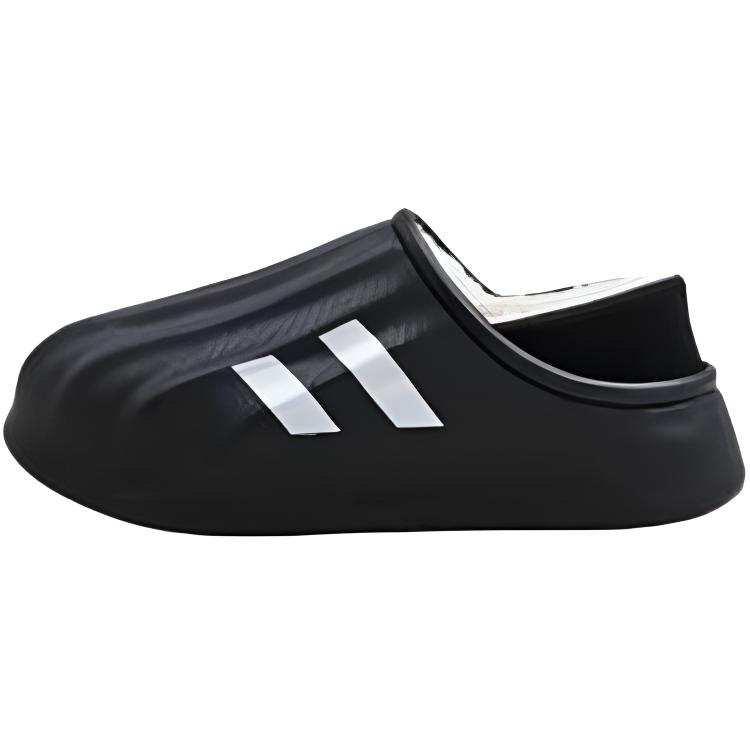 YUEYU Home Cotton Slippers Black/White