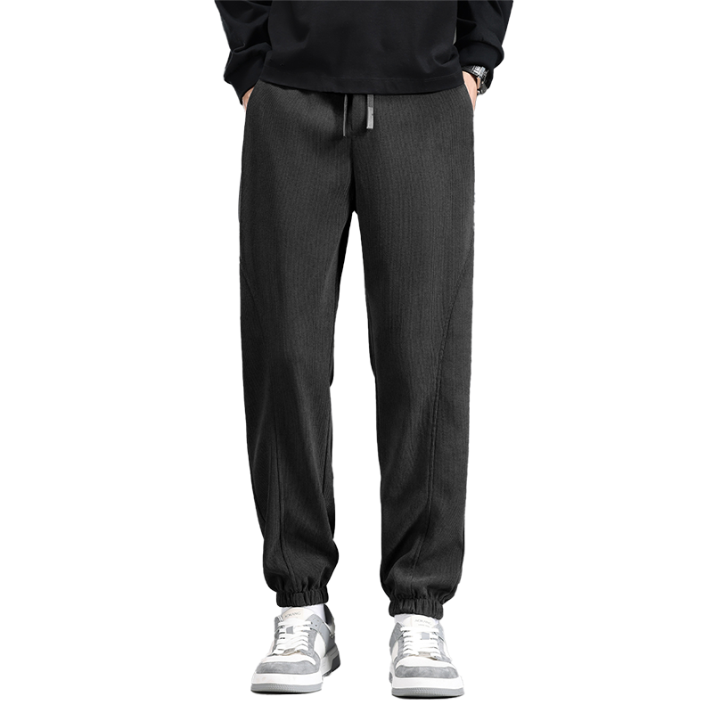 Hodo Casual Pants Men's Moderate Cuffed Pants