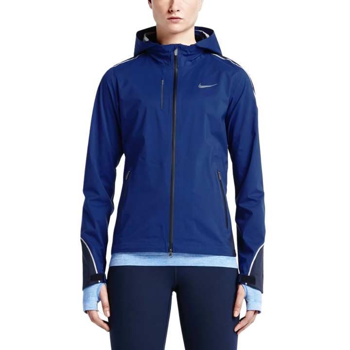 Nike Nike Jackets Women's Blue Hooded Detachable Moderate Other