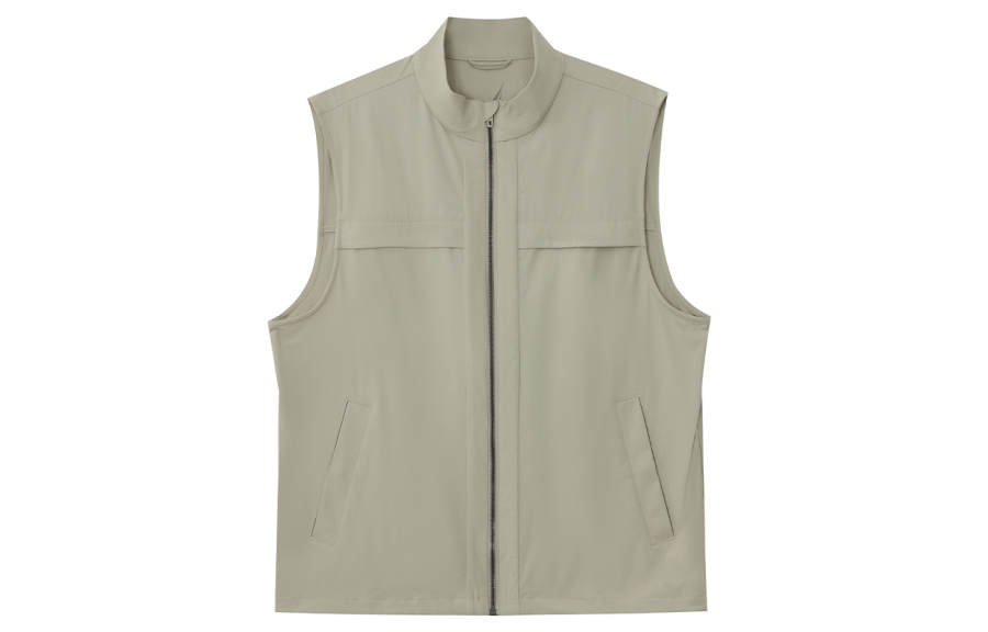 NAUTICA Vests Unisex Rock Green 330 Stand Collar Moderate Other